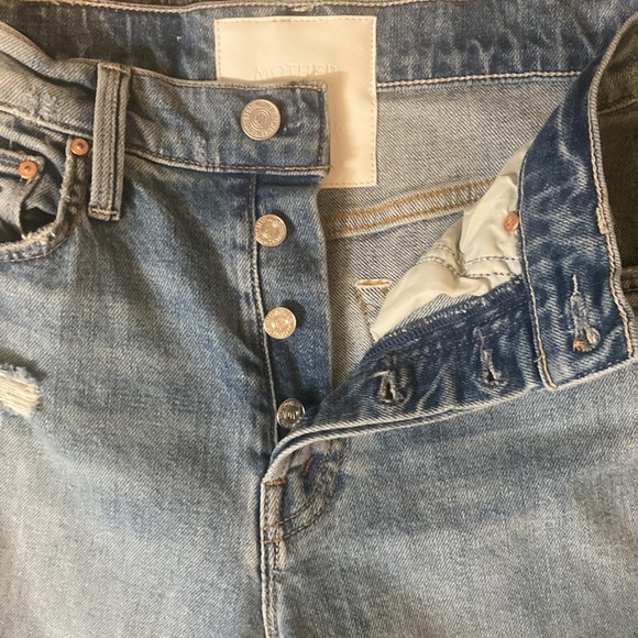 MOTHER The Tomcat High-Rise Relaxed Straight Jeans in True Confessions EUC - Picture 10 of 15